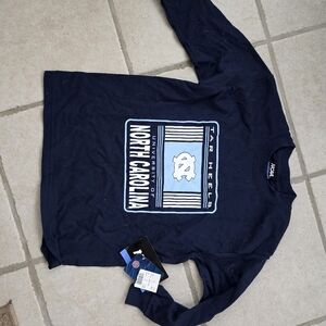 NCAA North Carolina Tar HEELS Womens Long Sleeve Tee - Dark Blue VINTAGE XS